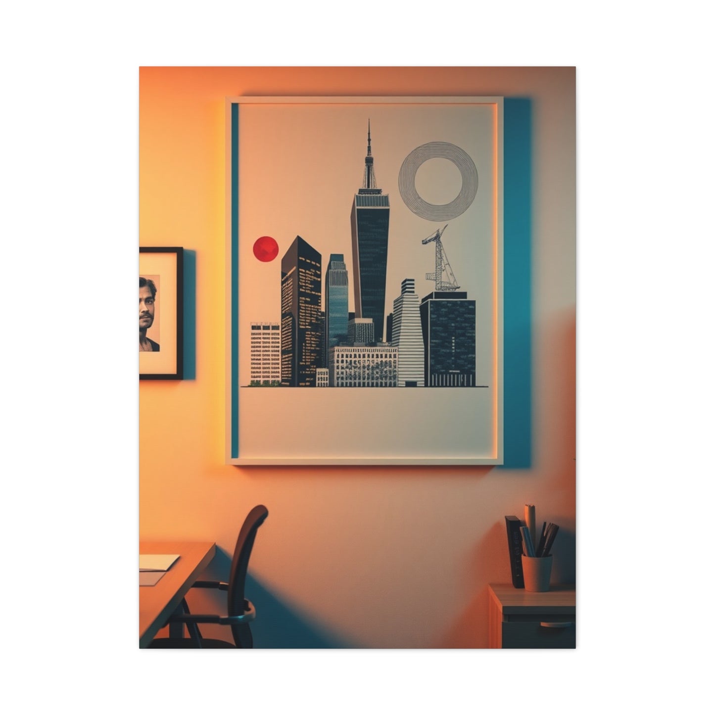 Luxe Bureau Tableau Wall Art & Canvas Print