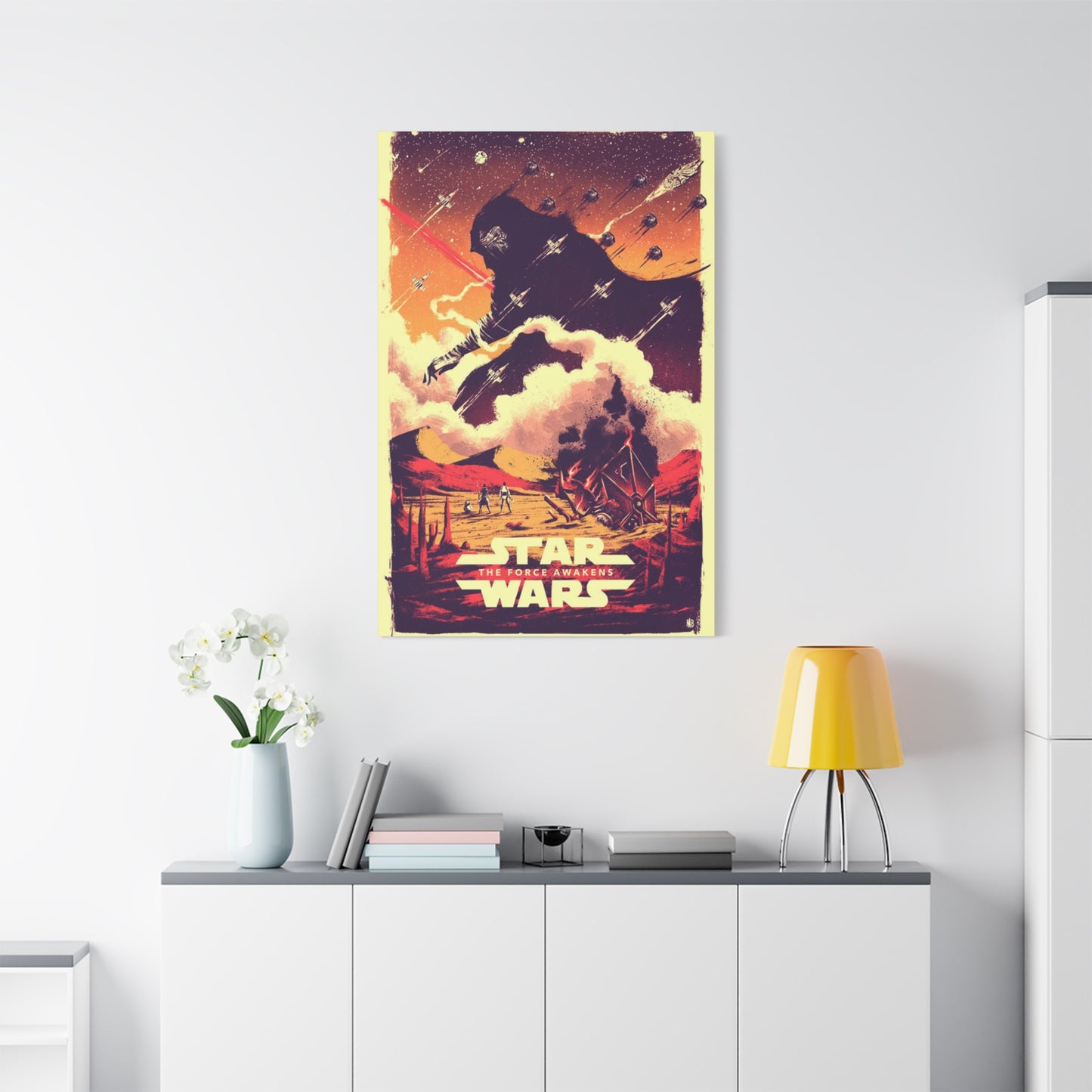 The Force Awaken Poster Wall Art & Canvas Prints