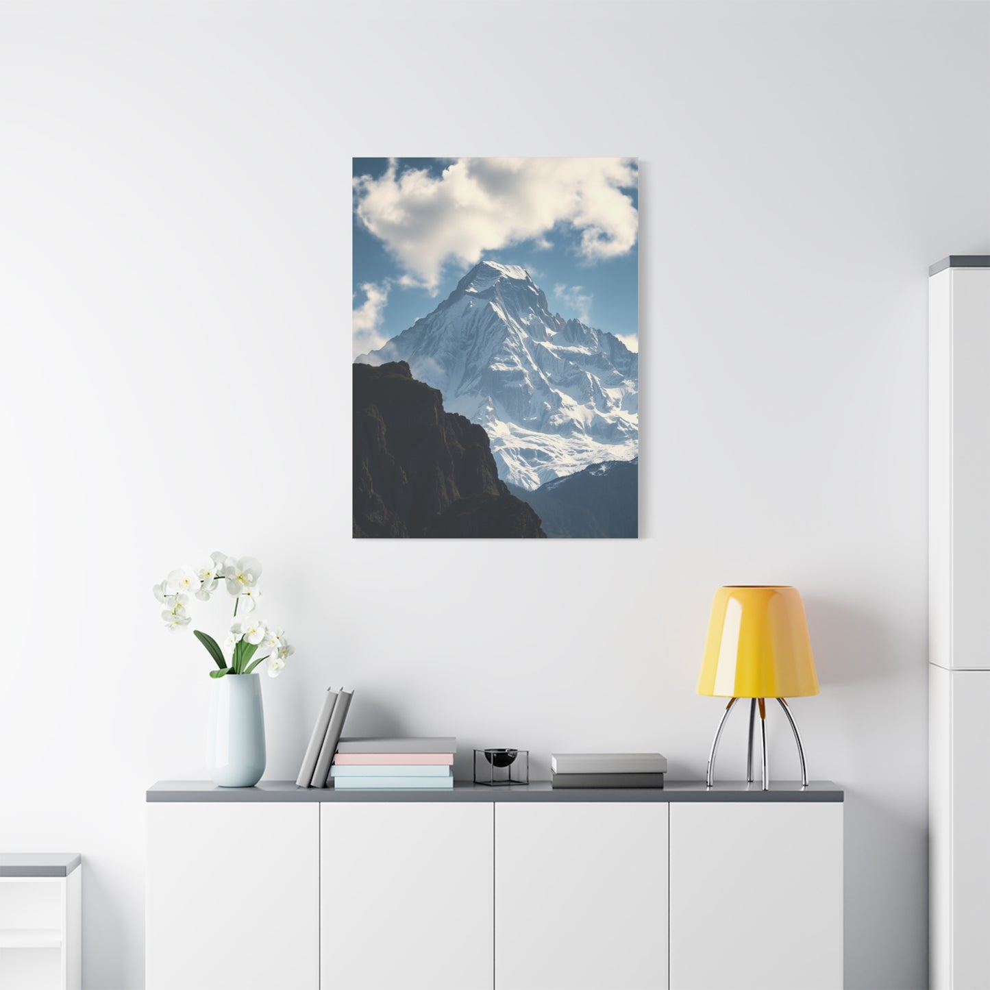 Majestic Peaks Tapestry Wall Art & Canvas Print