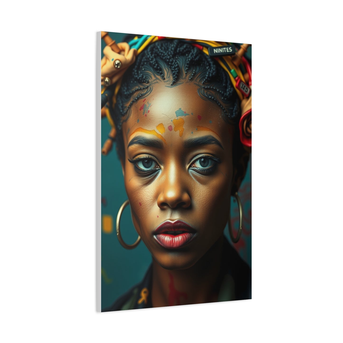 Ethereal Basquiats Canvas Wall Art & Canvas Print