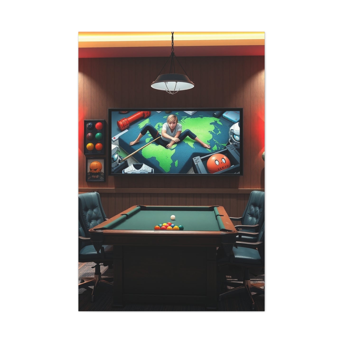 Game Room Art Luxury Canvas Wall Art & Canvas Print