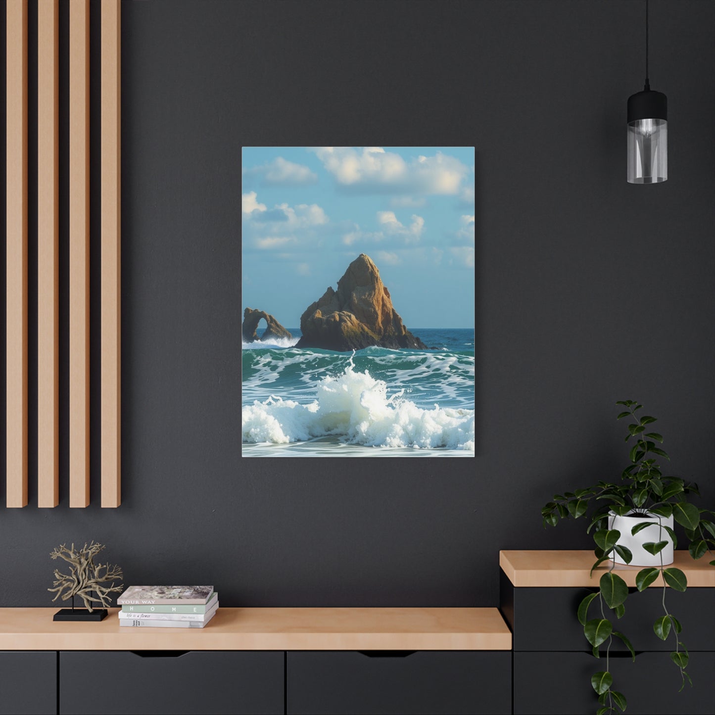 Beachfront Tranquility Art Wall Art & Canvas Print