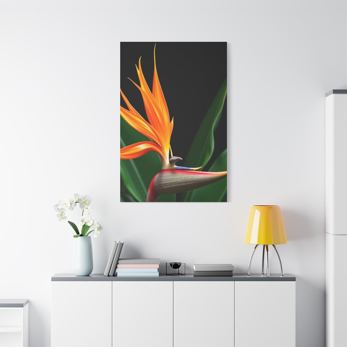 Bird of Paradise Plant Art Refined Canvas Wall Art & Canvas Print