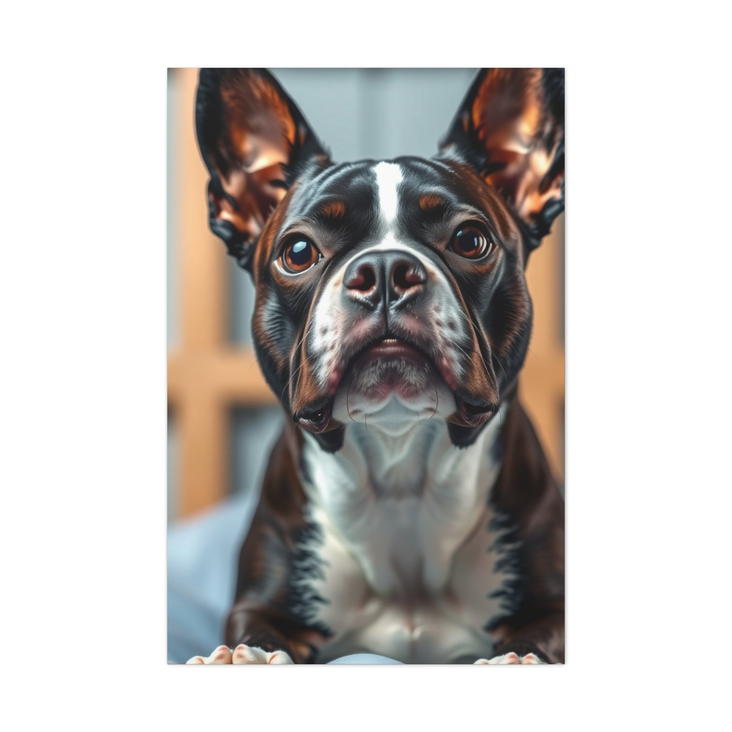 Masterpiece Boston Terrier Art Vision Wall Art & Canvas Print