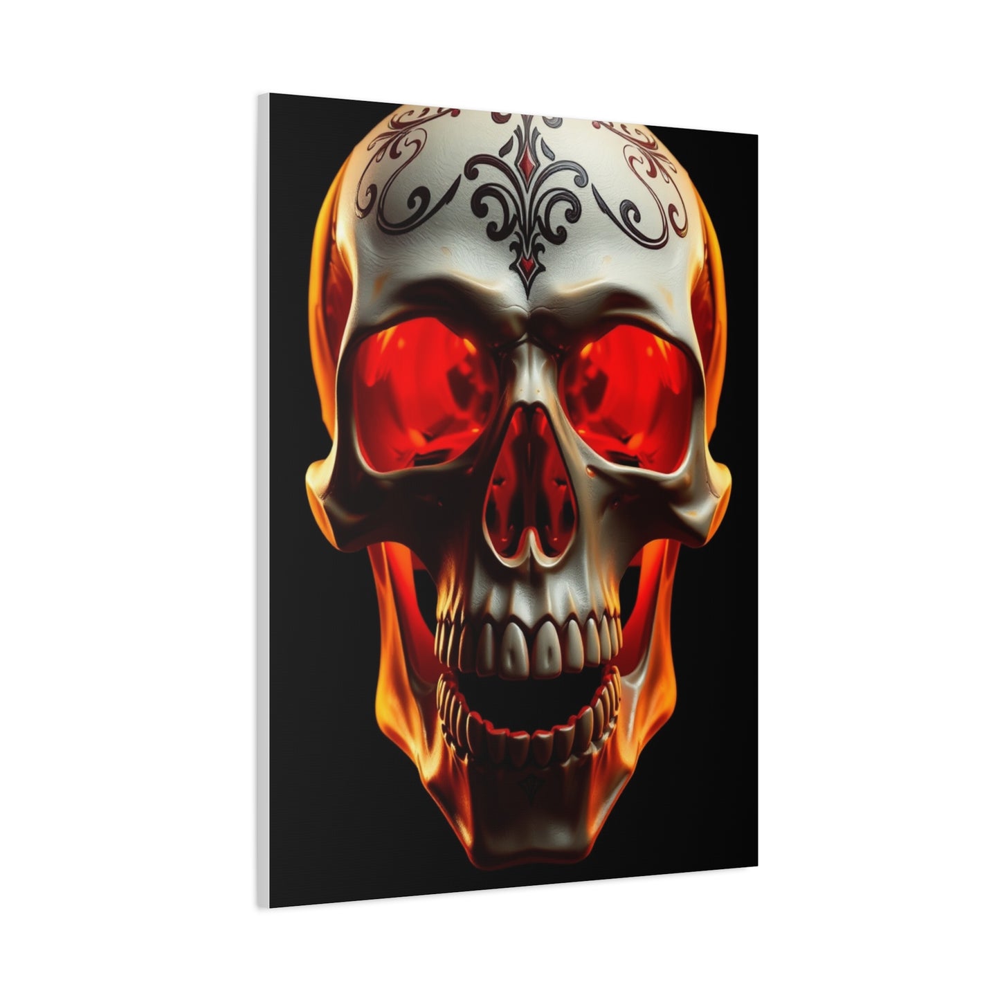 Luminous Skull Tableau Wall Art & Canvas Print