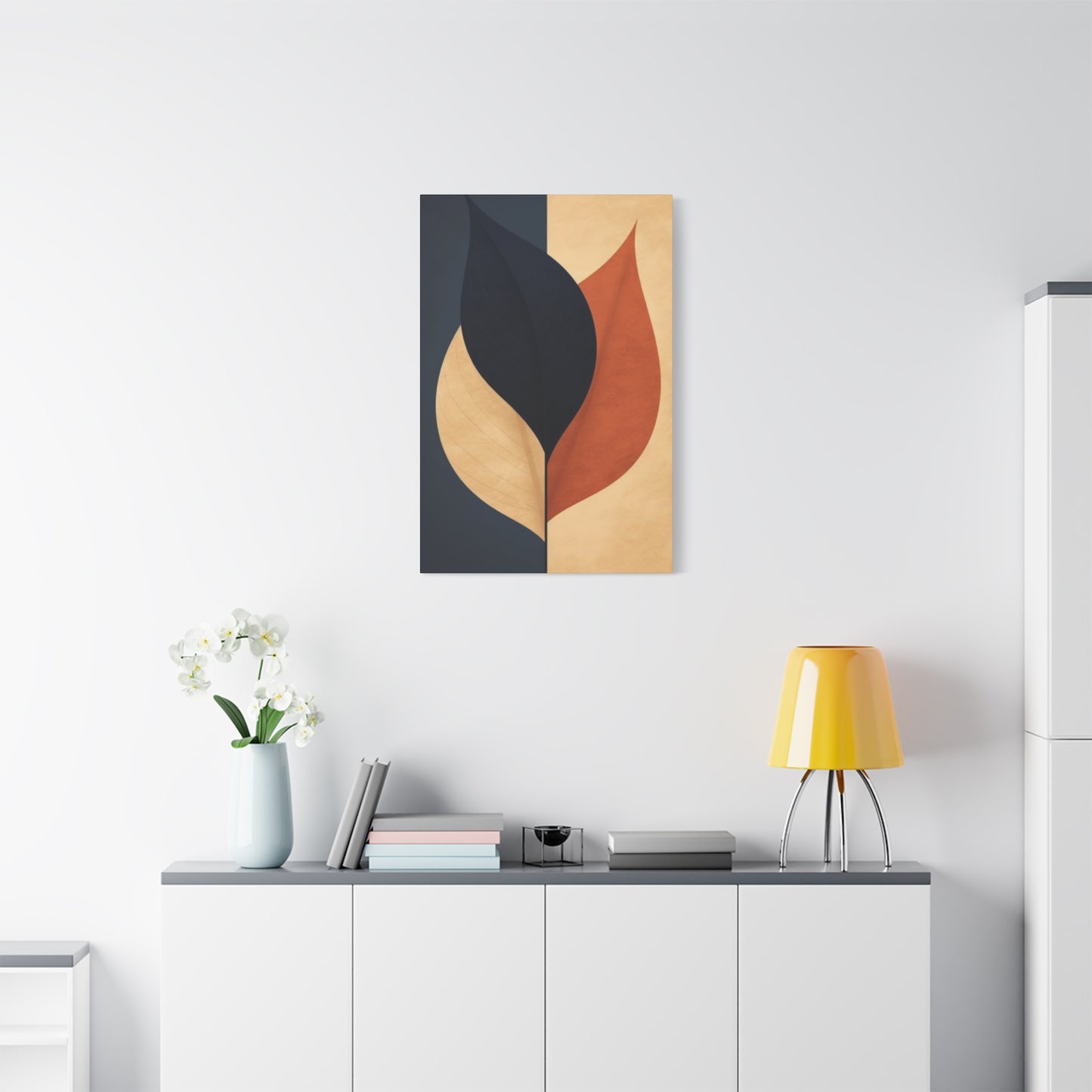Three Leaves Entryway Wall Art & Canvas Prints