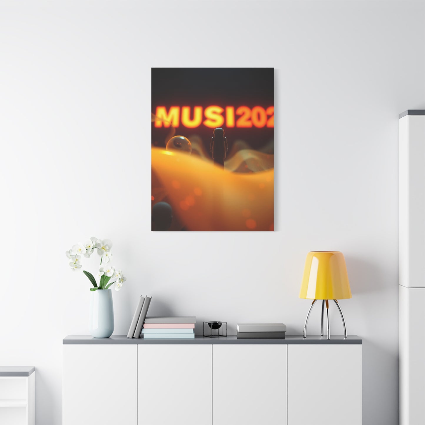 Melodic Harmony Canvas Wall Art & Canvas Print