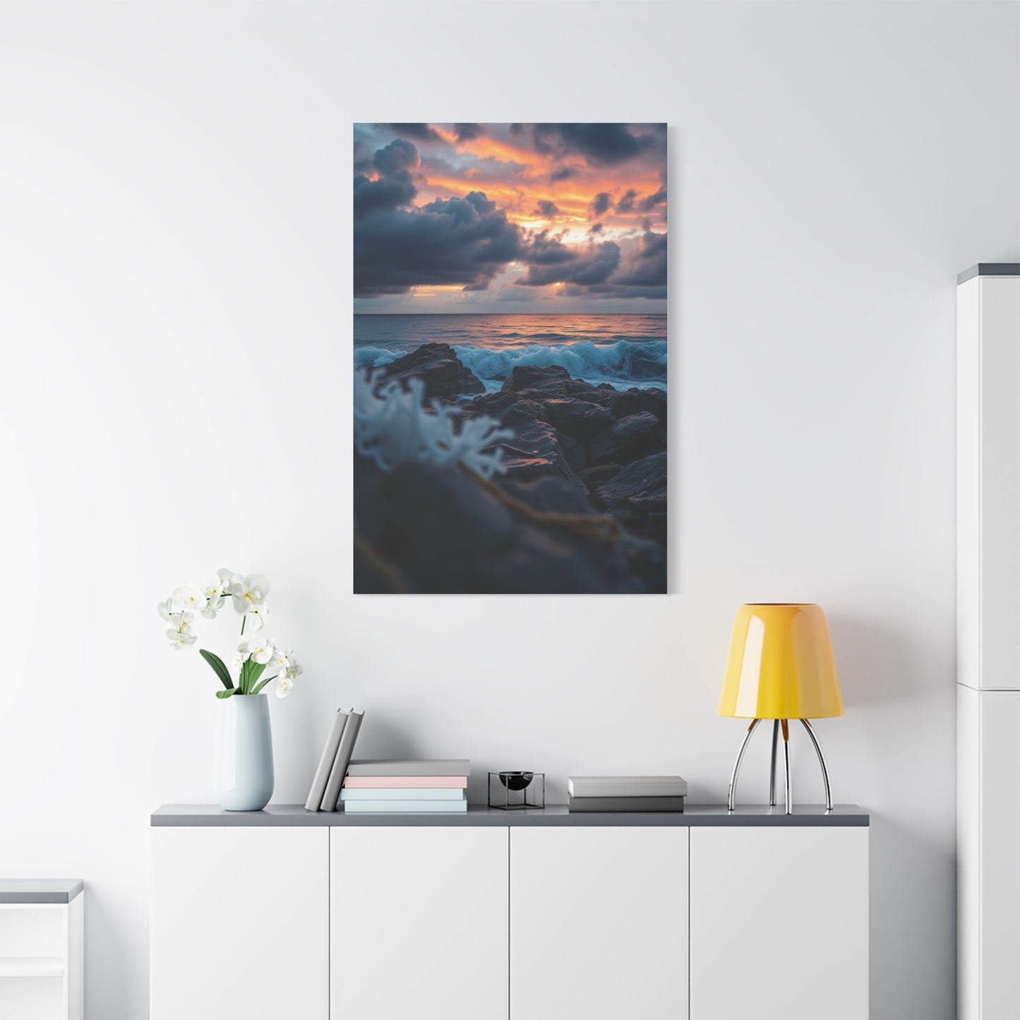 Seaside Tranquility Canvas Wall Art & Canvas Print