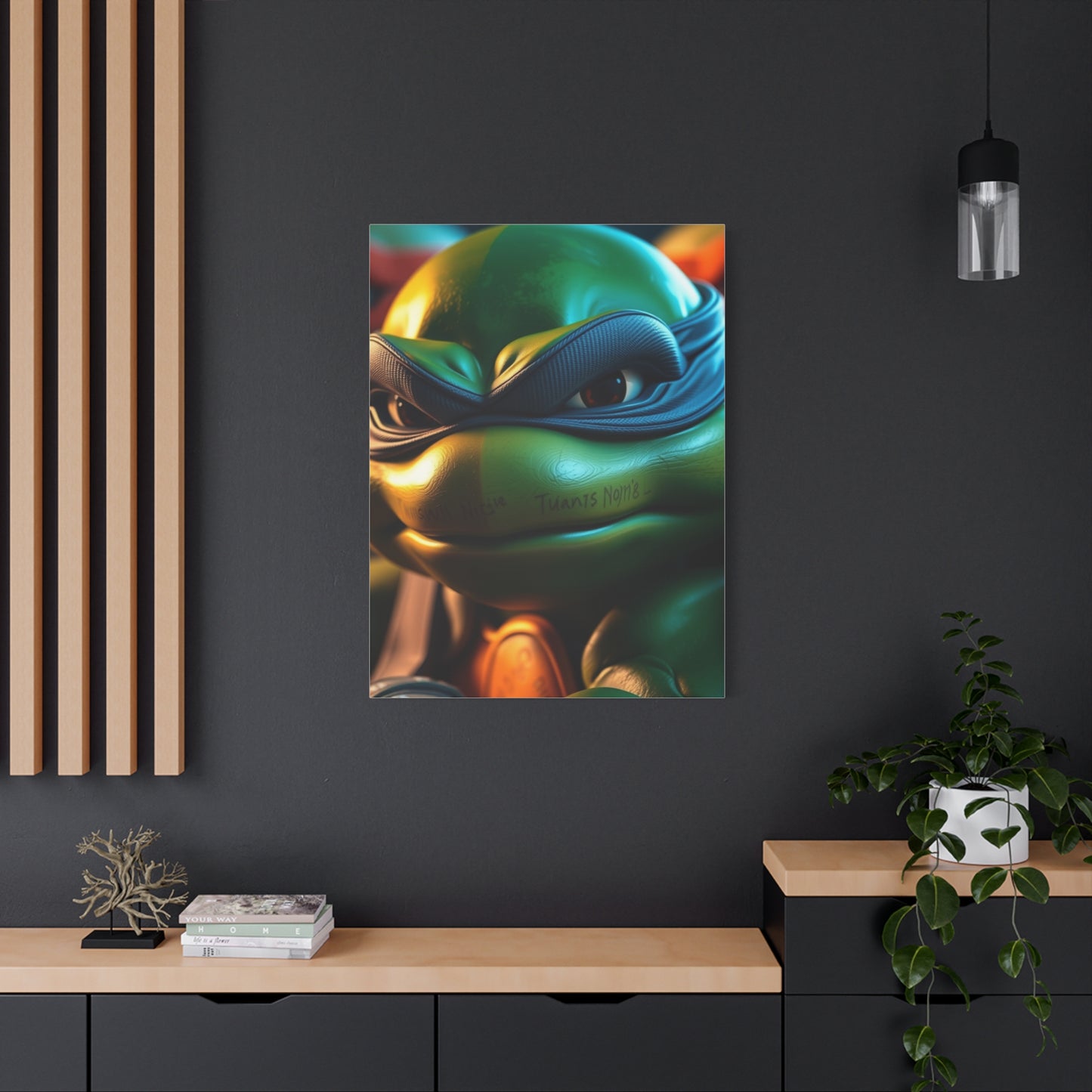 Masterpiece Teenage Mutant Ninja Turtles Characters Art Vision Wall Art & Canvas Print
