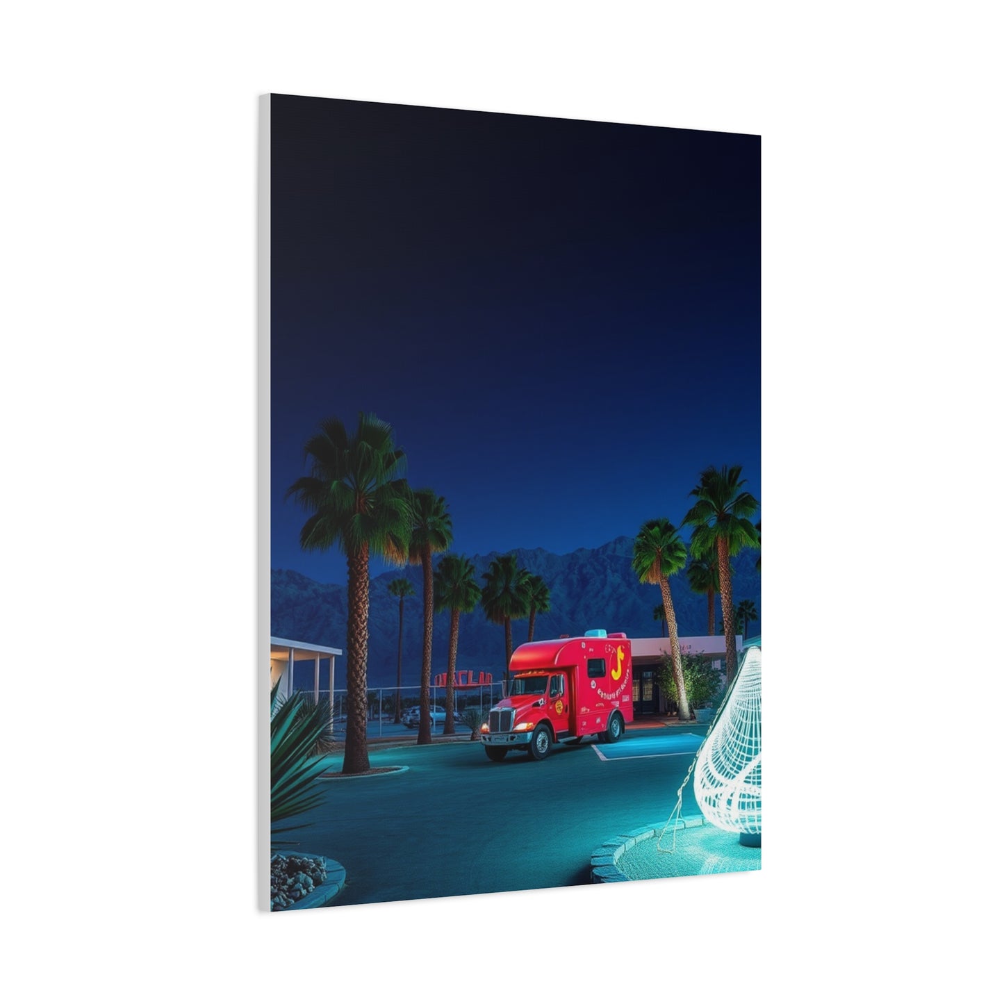 Palm Springs Art Luxury Canvas Wall Art & Canvas Print