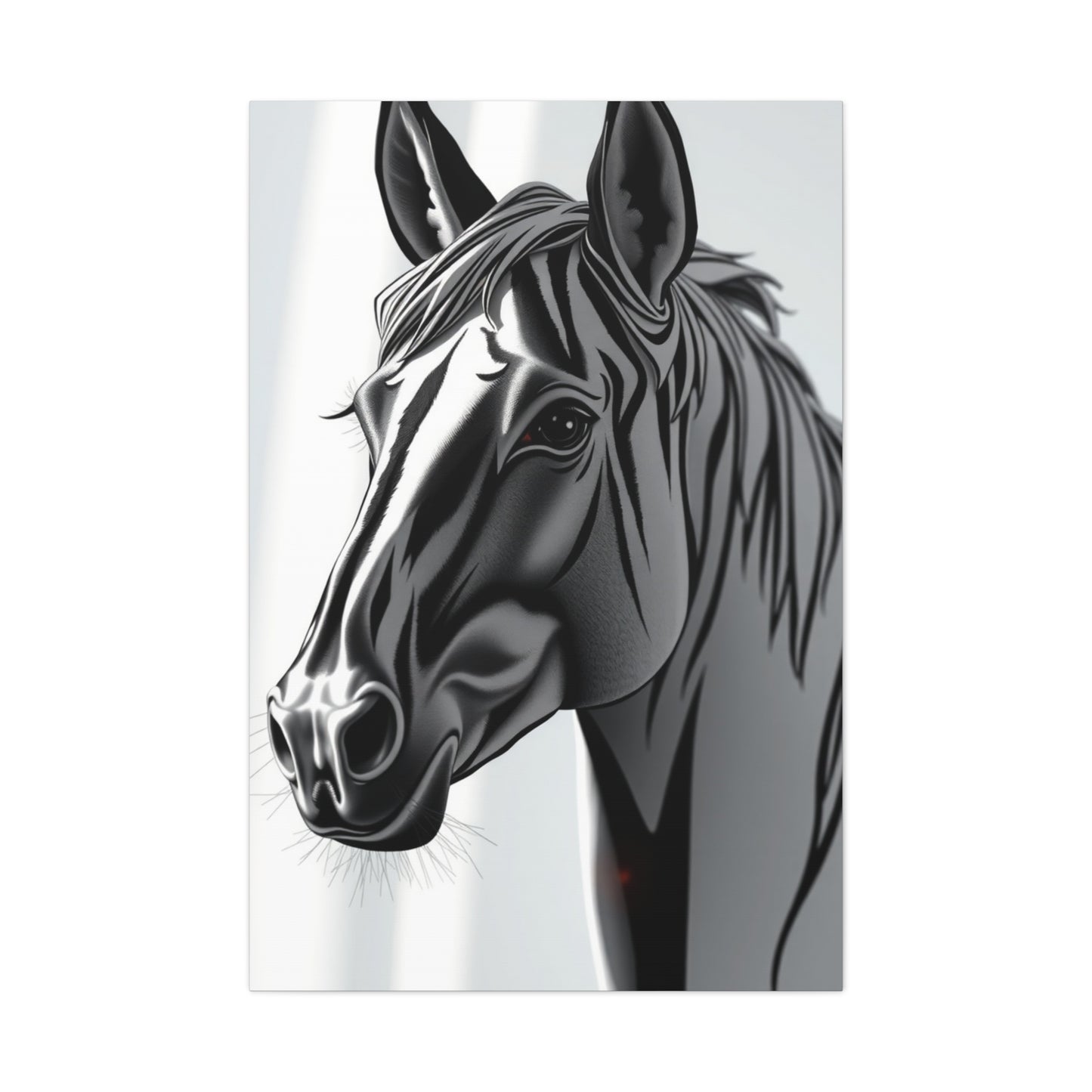 Vision Black and White Illustrations Art Art Wall Art & Canvas Print