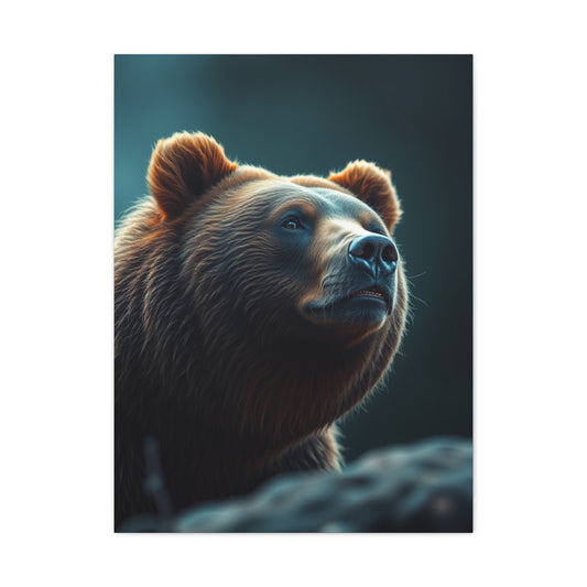 Majestic Ursine Canvas Wall Art & Canvas Print