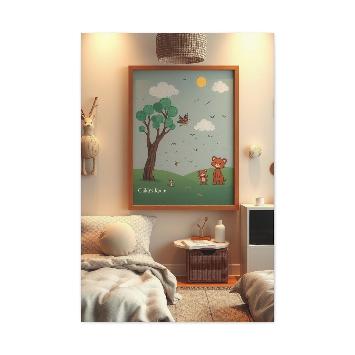 Whimsical Childhood Wall Art Wall Art & Canvas Print