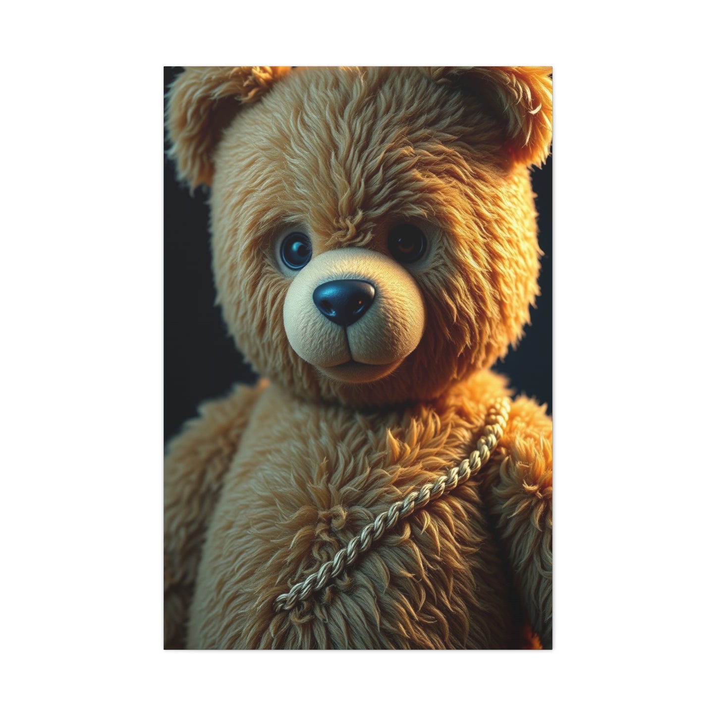 Luxe Teddy Aesthetic Canvas Wall Art & Canvas Print