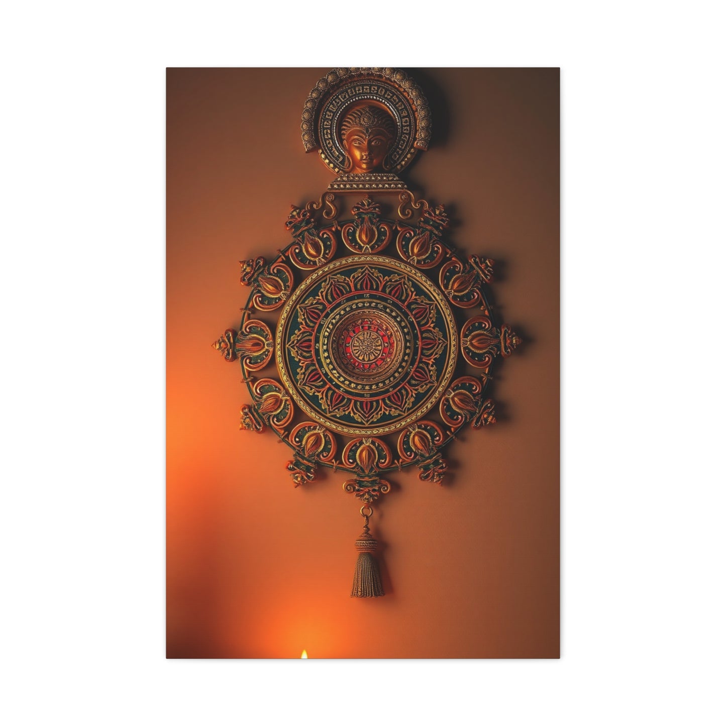 Masterpiece Indian Decor Art Vision Wall Art & Canvas Print