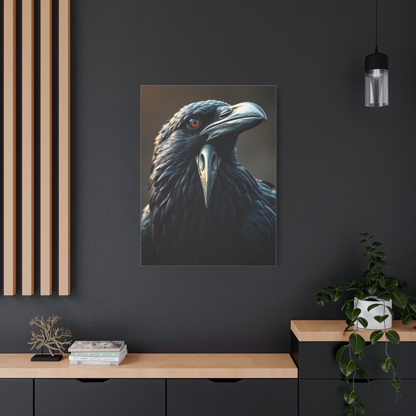 Supreme Crow Art Collection Wall Art & Canvas Print