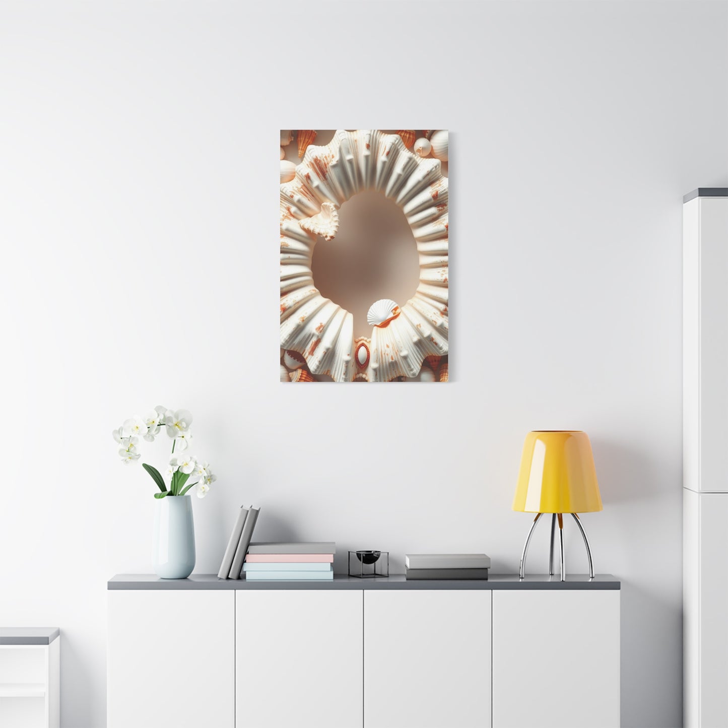 Vision Sea Shell Art Art Wall Art & Canvas Print