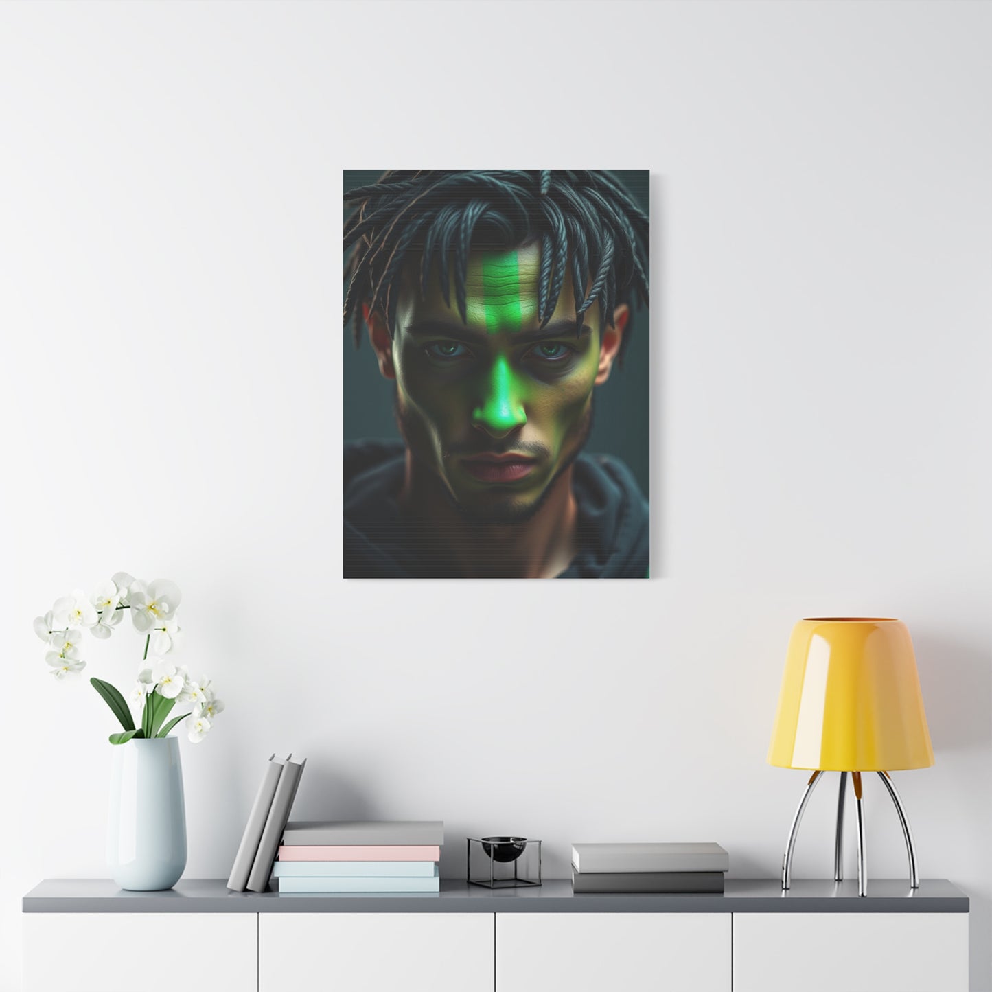 Chartreuse Majesty Artwork Wall Art & Canvas Print