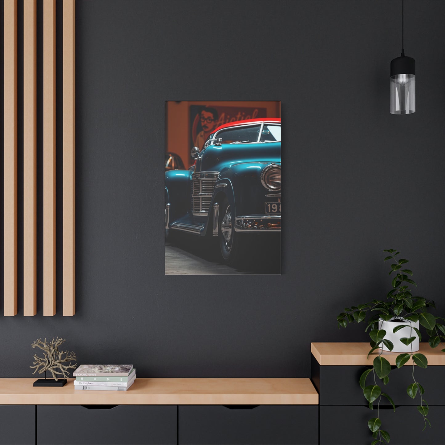 Classic Car Reverie Canvas Wall Art & Canvas Print