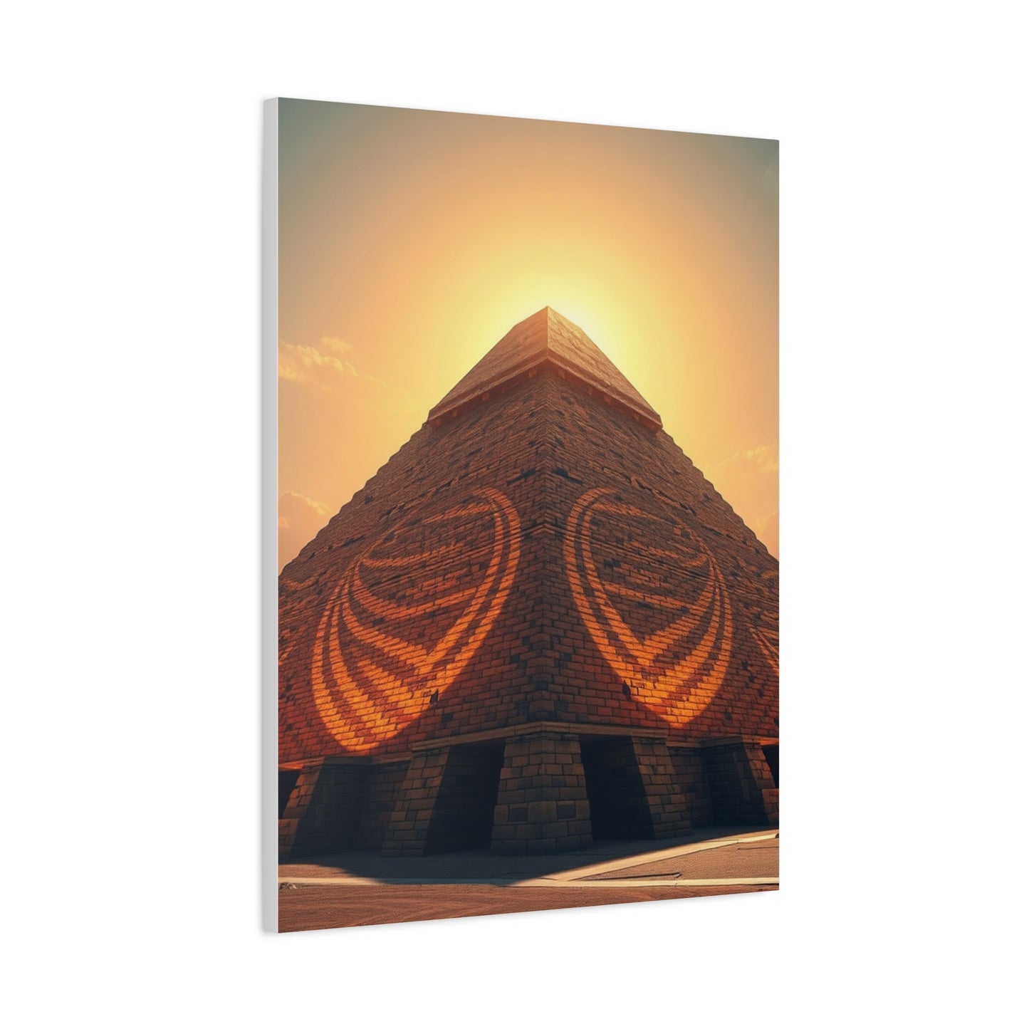 Supreme Pyramid Art Collection Wall Art & Canvas Print