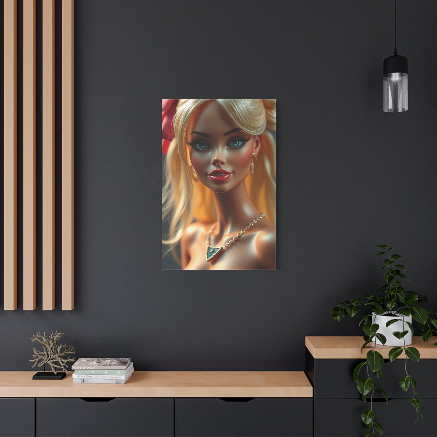 Vision Barbiecore Art Art Wall Art & Canvas Print