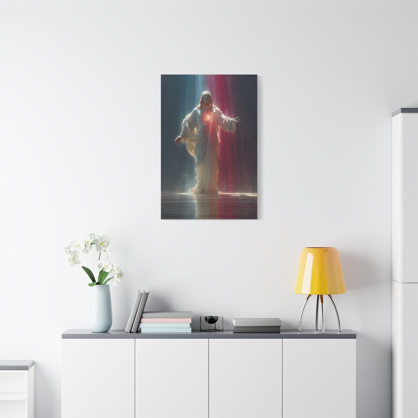 Divine Mercy Christ Radiant Light Wall Art & Canvas Print