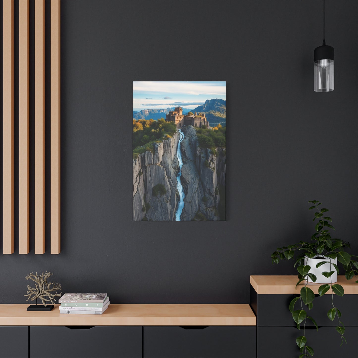 Vertical Harmony Artwork Wall Art & Canvas Print