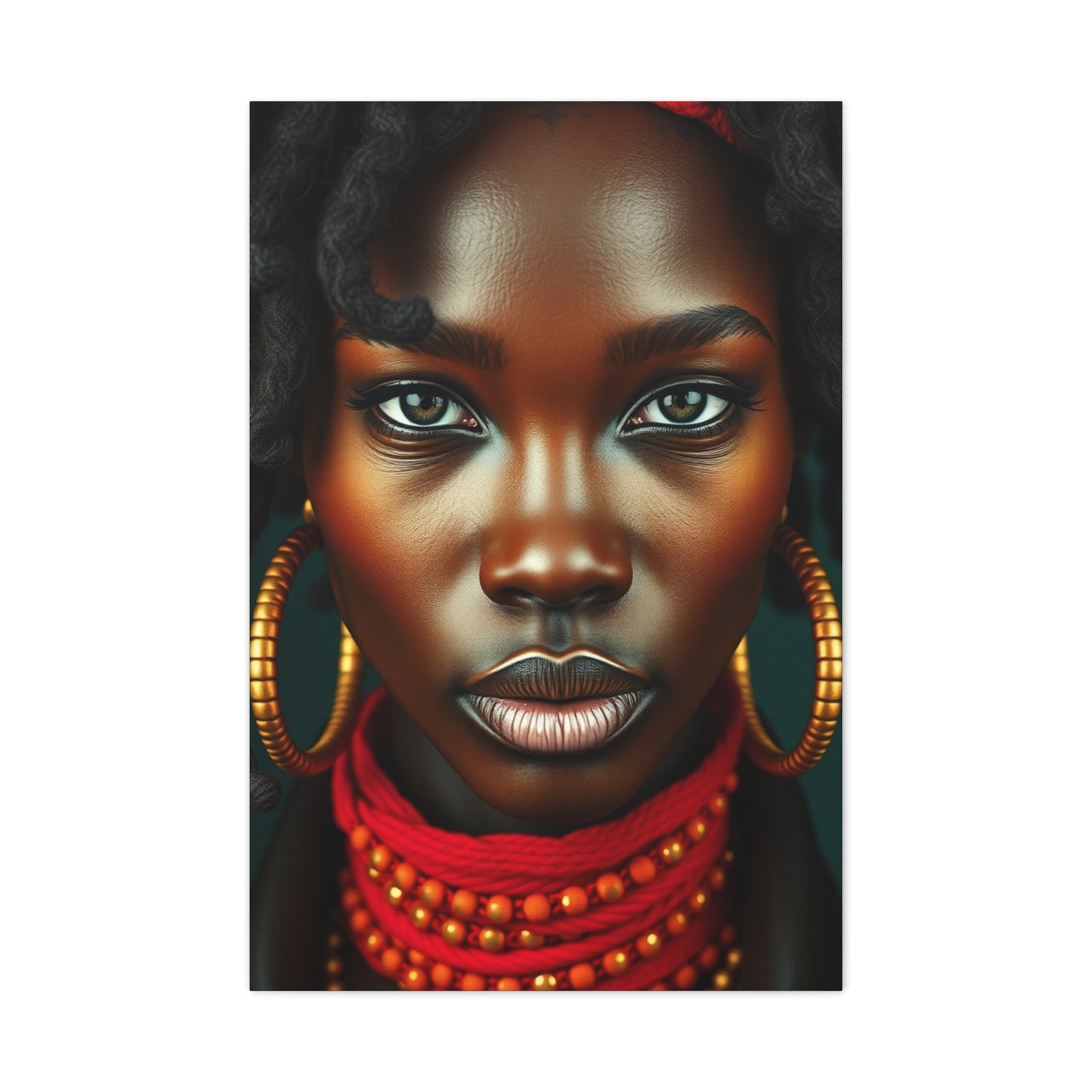 Masterpiece Afrofuturism Art Vision Wall Art & Canvas Print