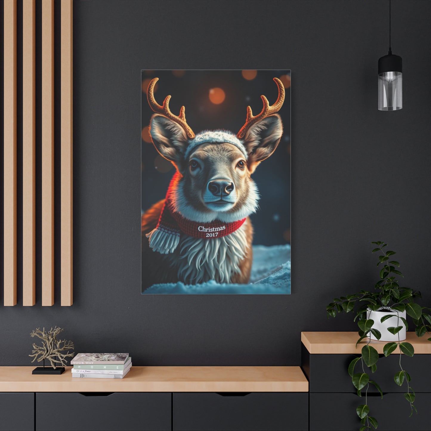 Supreme Christmas Animal Art Collection Wall Art & Canvas Print
