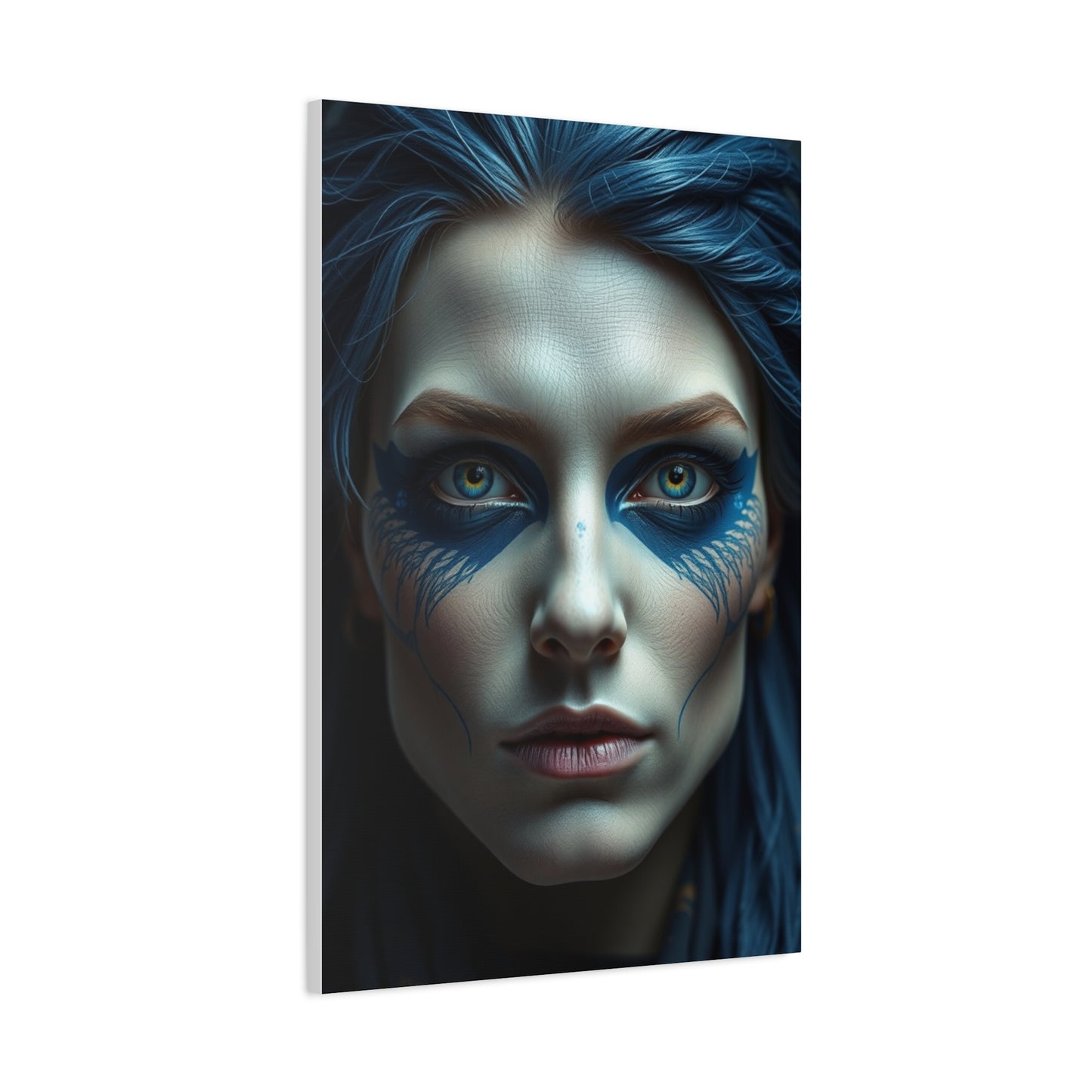 Collection Blue & Gray Art Art Wall Art & Canvas Print