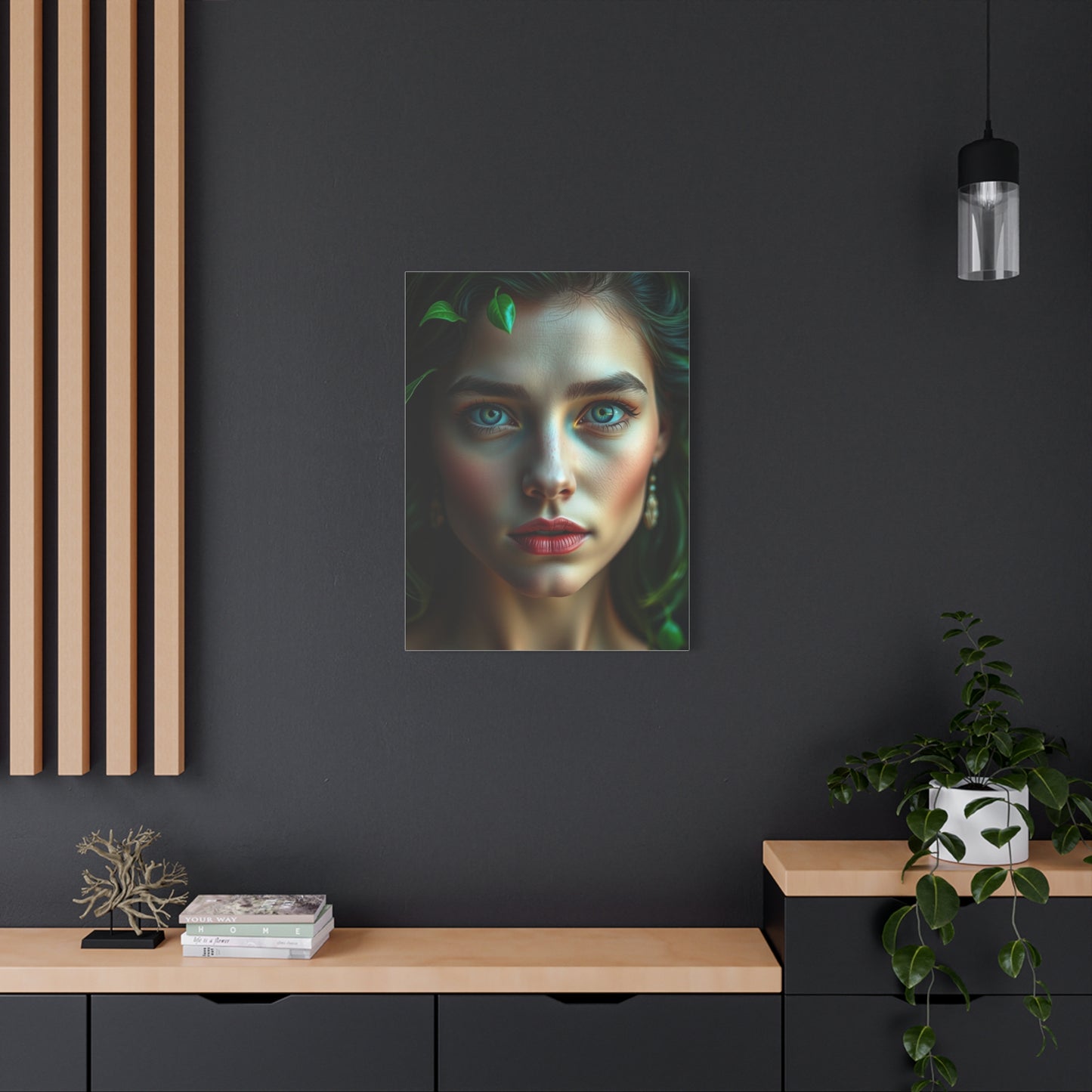 Lush Tranquility Art Panel Wall Art & Canvas Print