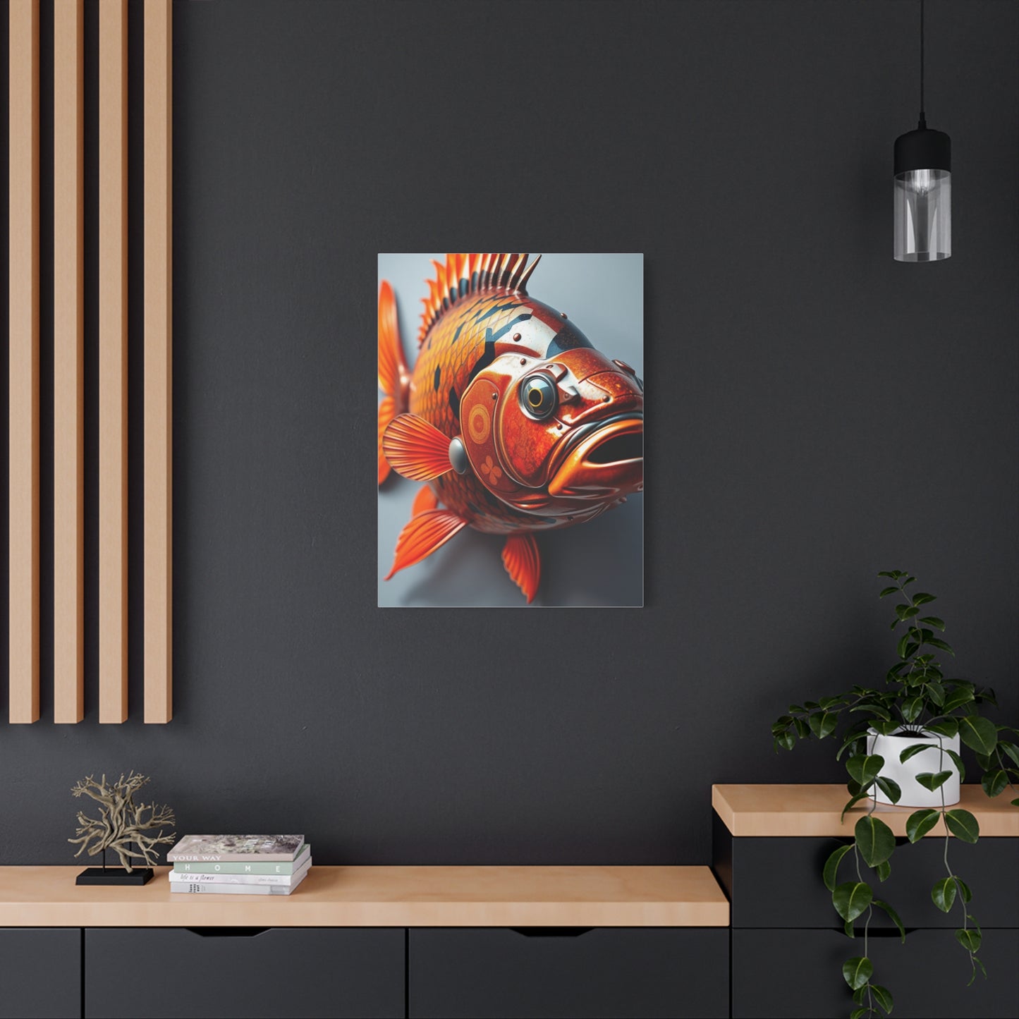 Vision Fish Wall Art Art Wall Art & Canvas Print