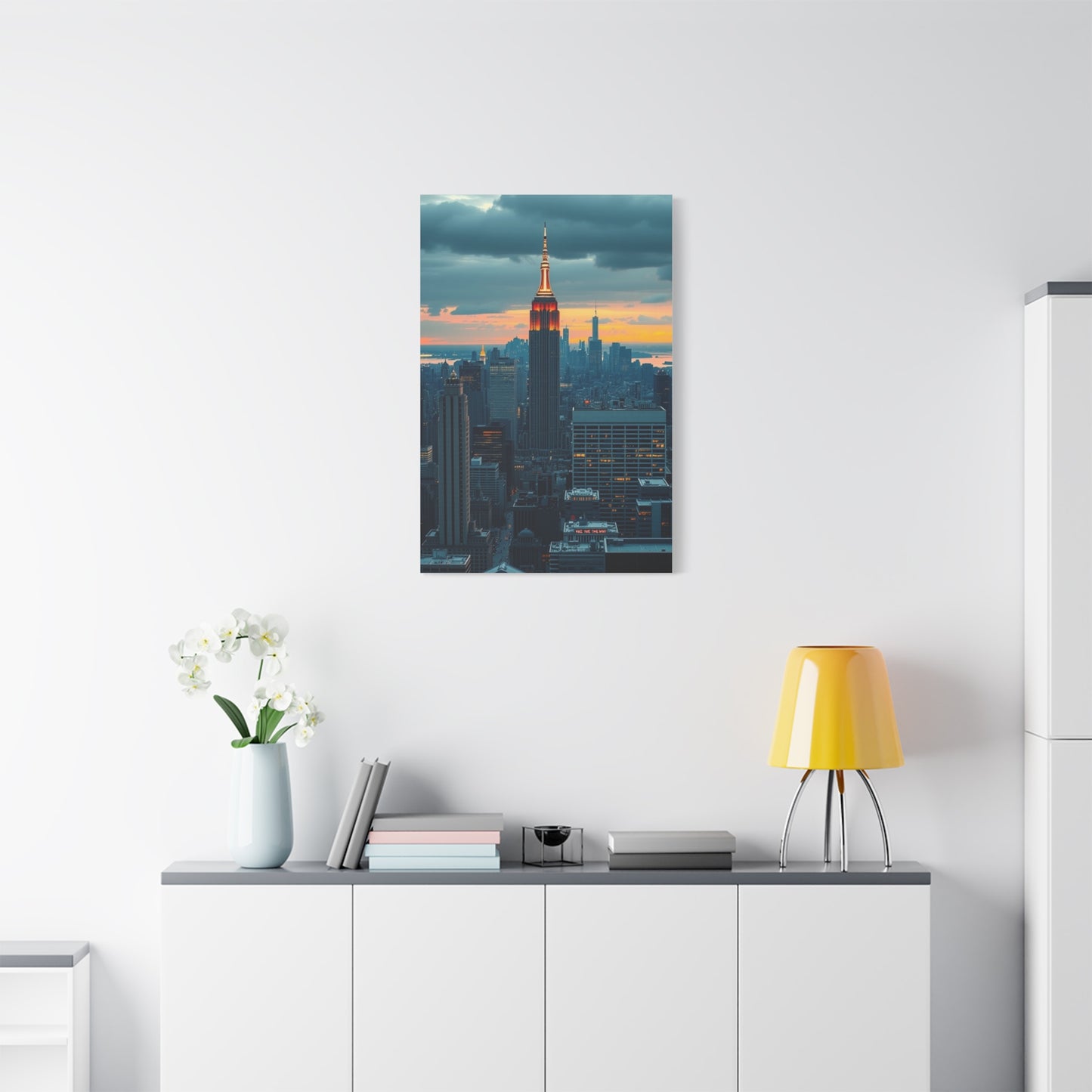 Supreme NYC Skyline Art Collection Wall Art & Canvas Print