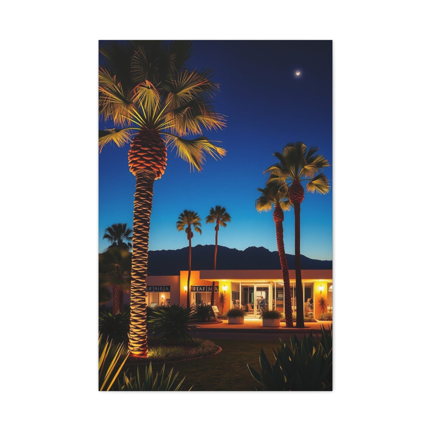 Palm Springs Art Refined Canvas Wall Art & Canvas Print