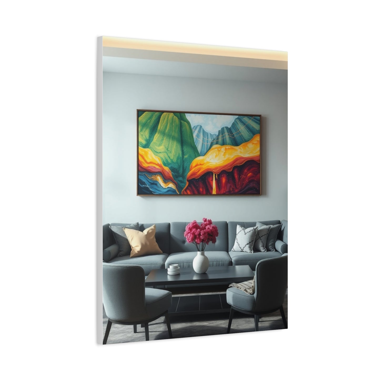 Opulent Salon Masterpiece Wall Art & Canvas Print