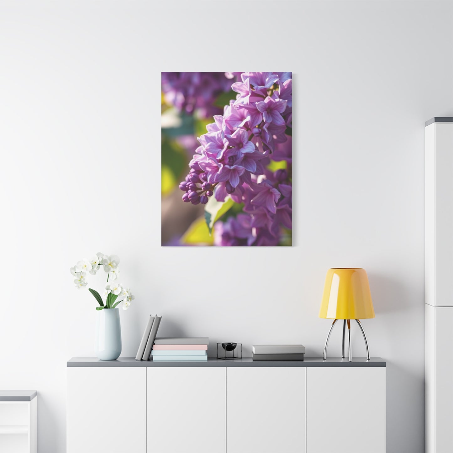 Lilac Flower Art Supreme Gallery Wall Art & Canvas Print