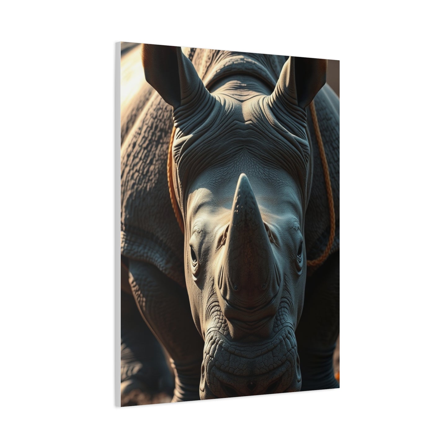 Vision Rhinoceros Art Art Wall Art & Canvas Print