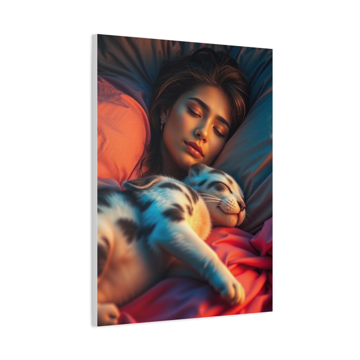 Masterpiece Sleeping & Napping Art Vision Wall Art & Canvas Print
