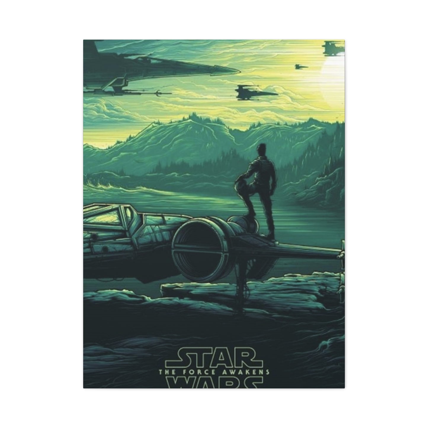 Star Wars The Force Awaken Wall Art & Canvas Prints