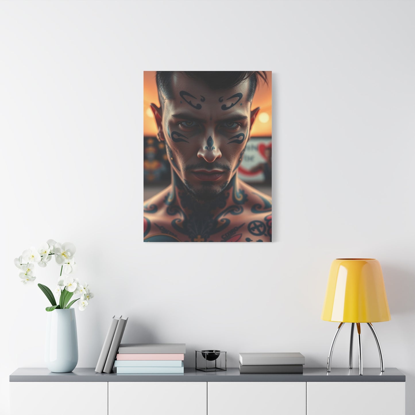 Supreme Tattoo Parlor Art Collection Wall Art & Canvas Print