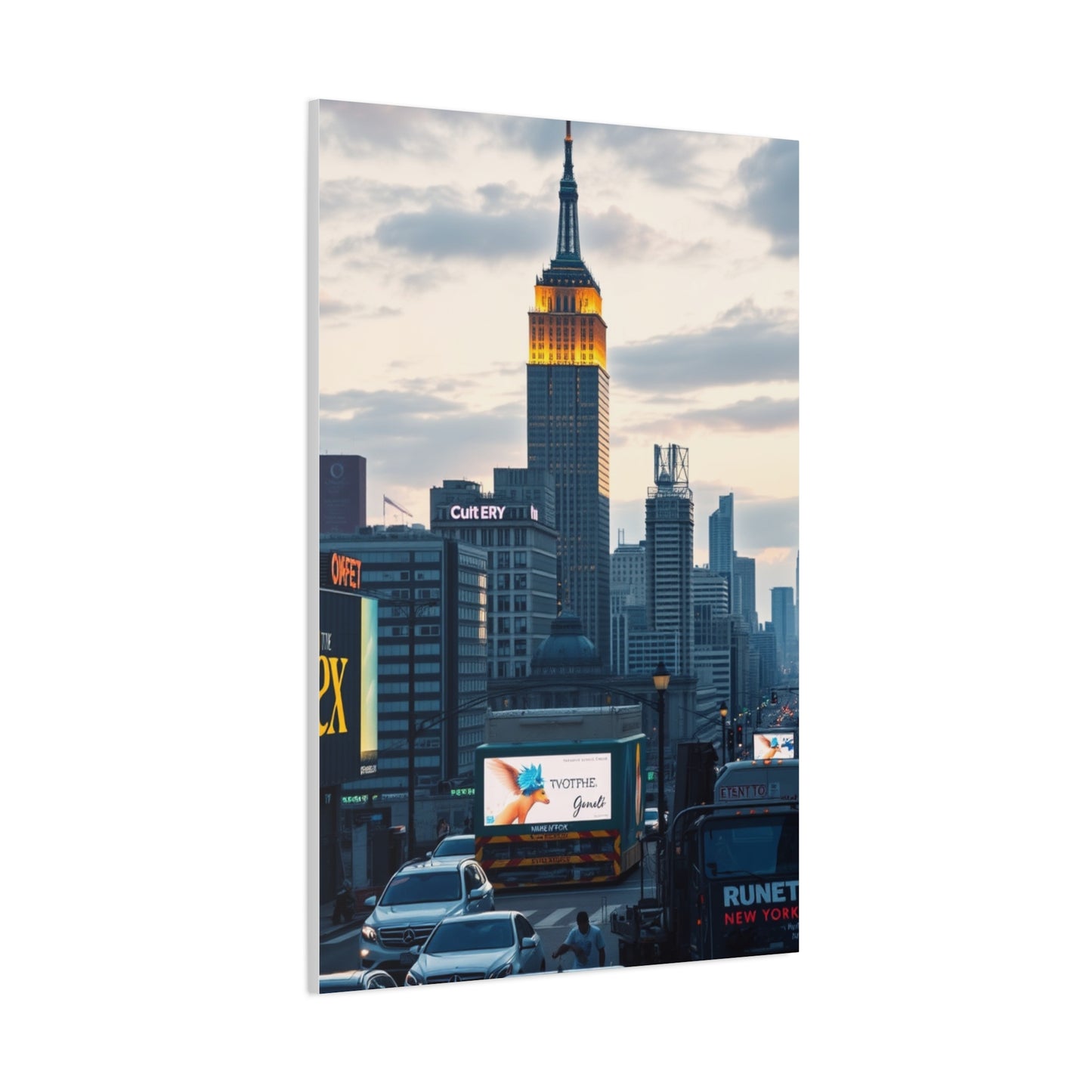 Cityscape Opulence Art Wall Art & Canvas Print