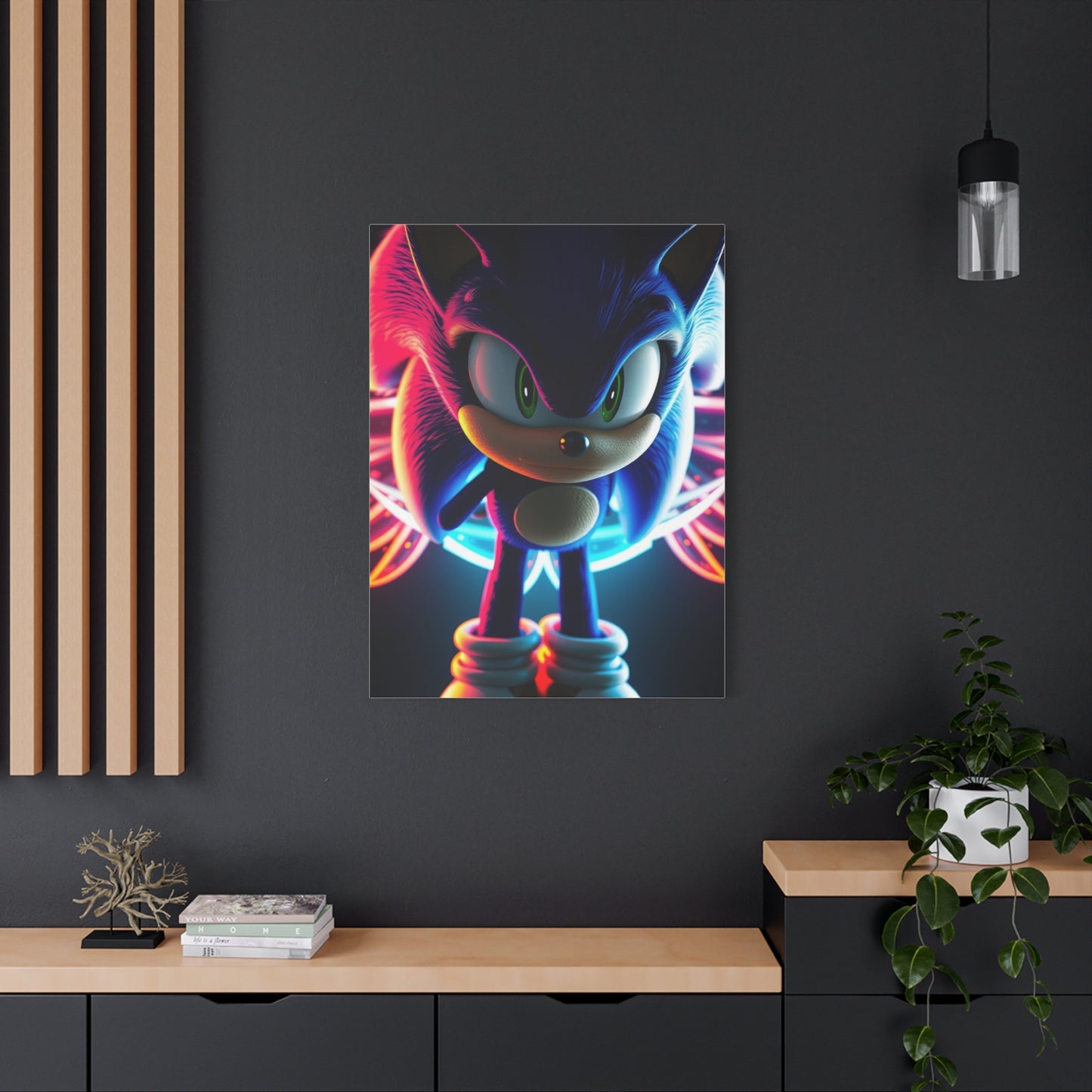 Elite Sonic the Hedgehog Art Vision Wall Art & Canvas Print