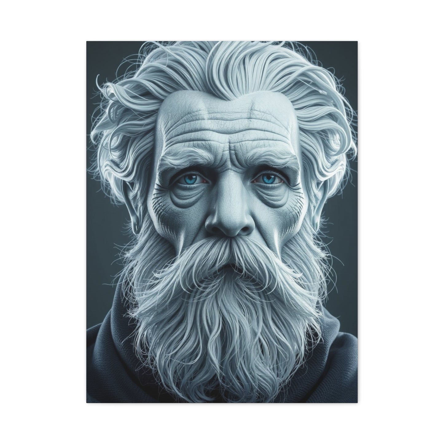 Pewter Reverie Masterpiece Wall Art & Canvas Print