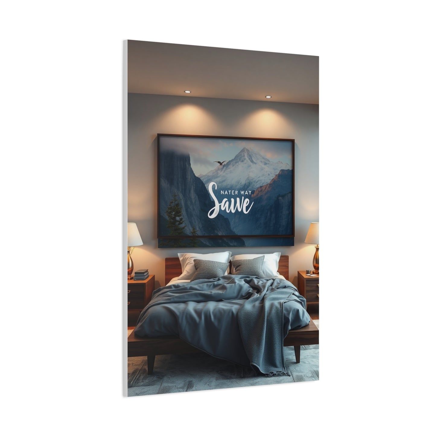 Scenic Nature Bedroom Art Luxury Canvas Wall Art & Canvas Print
