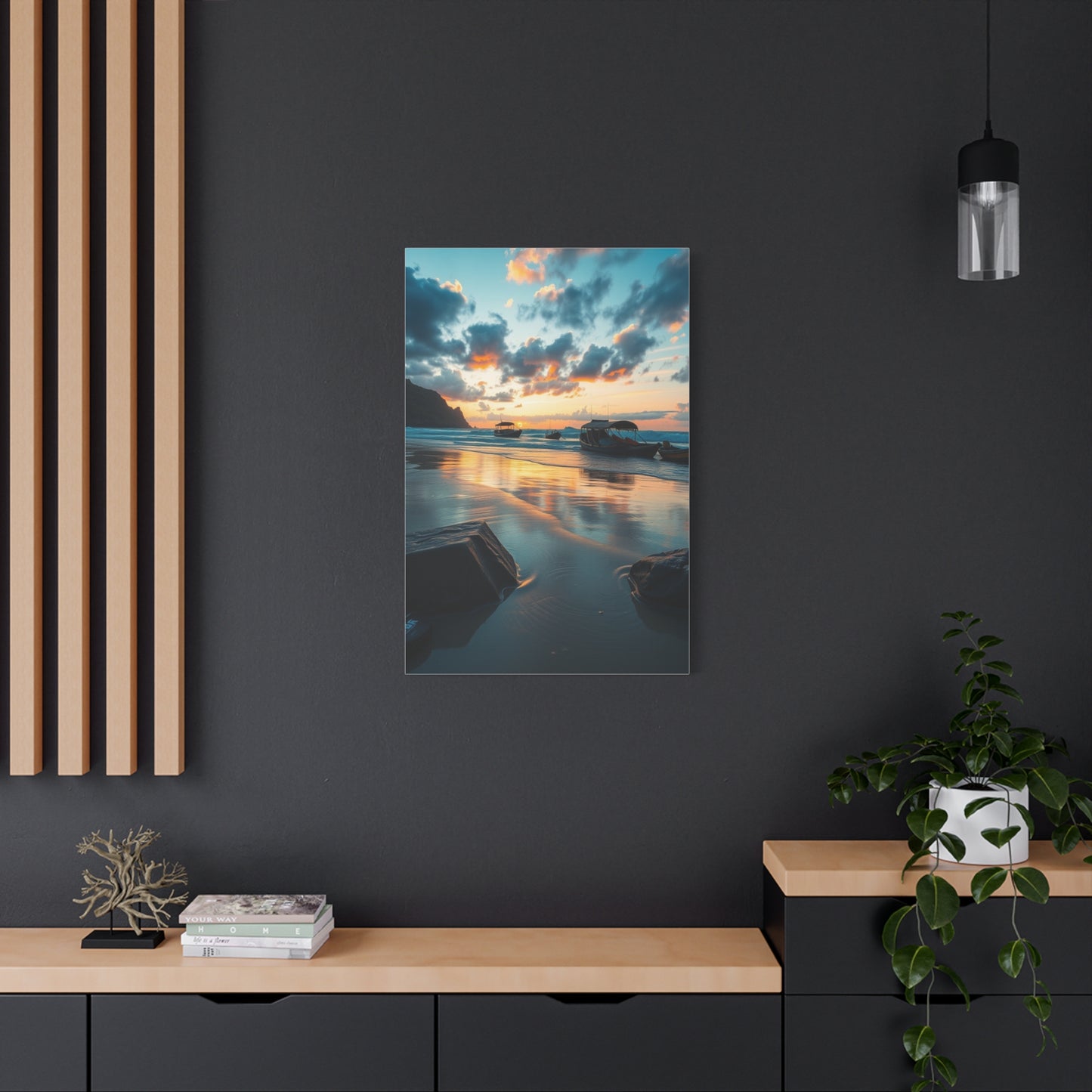 Vision Beaches Art Art Wall Art & Canvas Print
