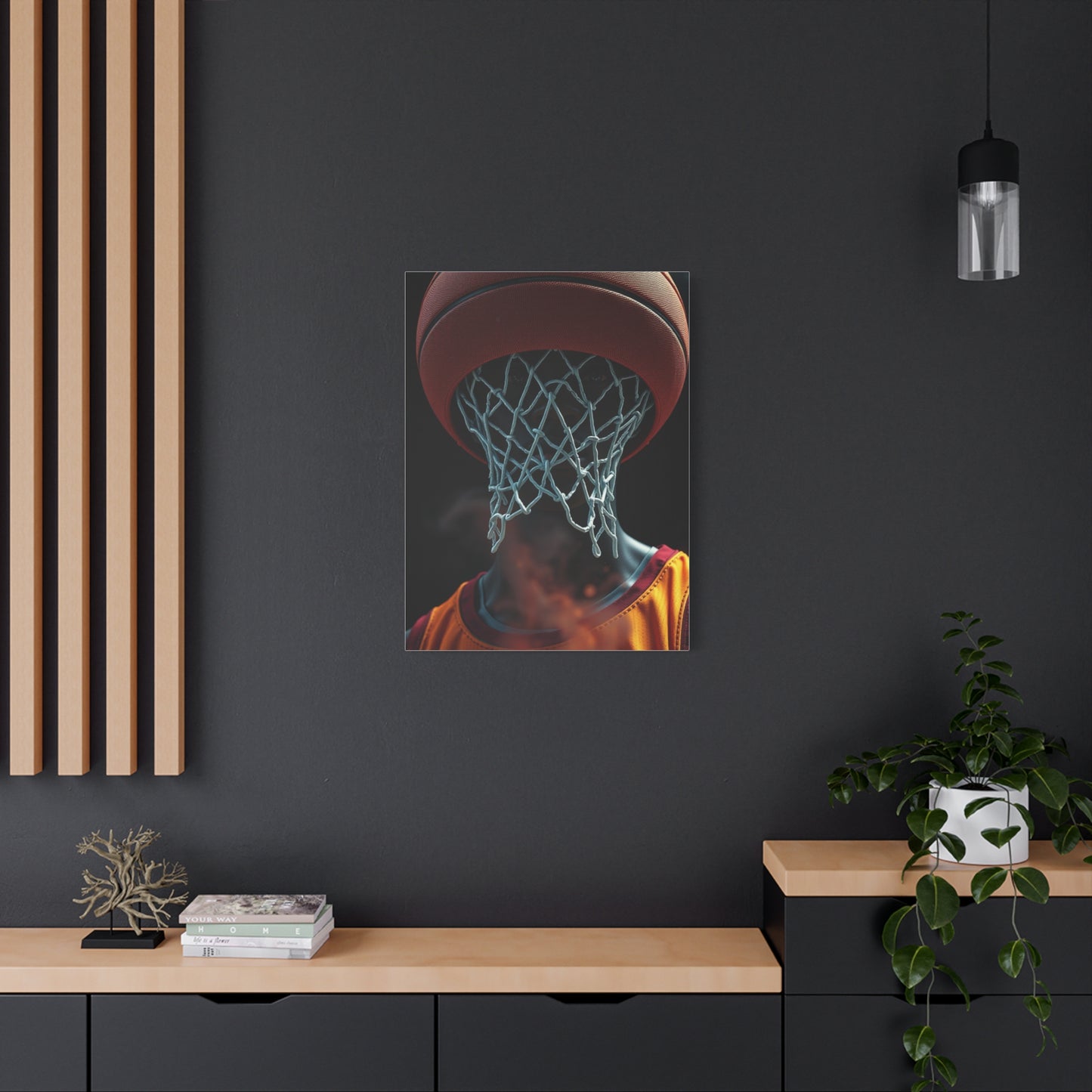 Basketball Art Refined Canvas Wall Art & Canvas Print