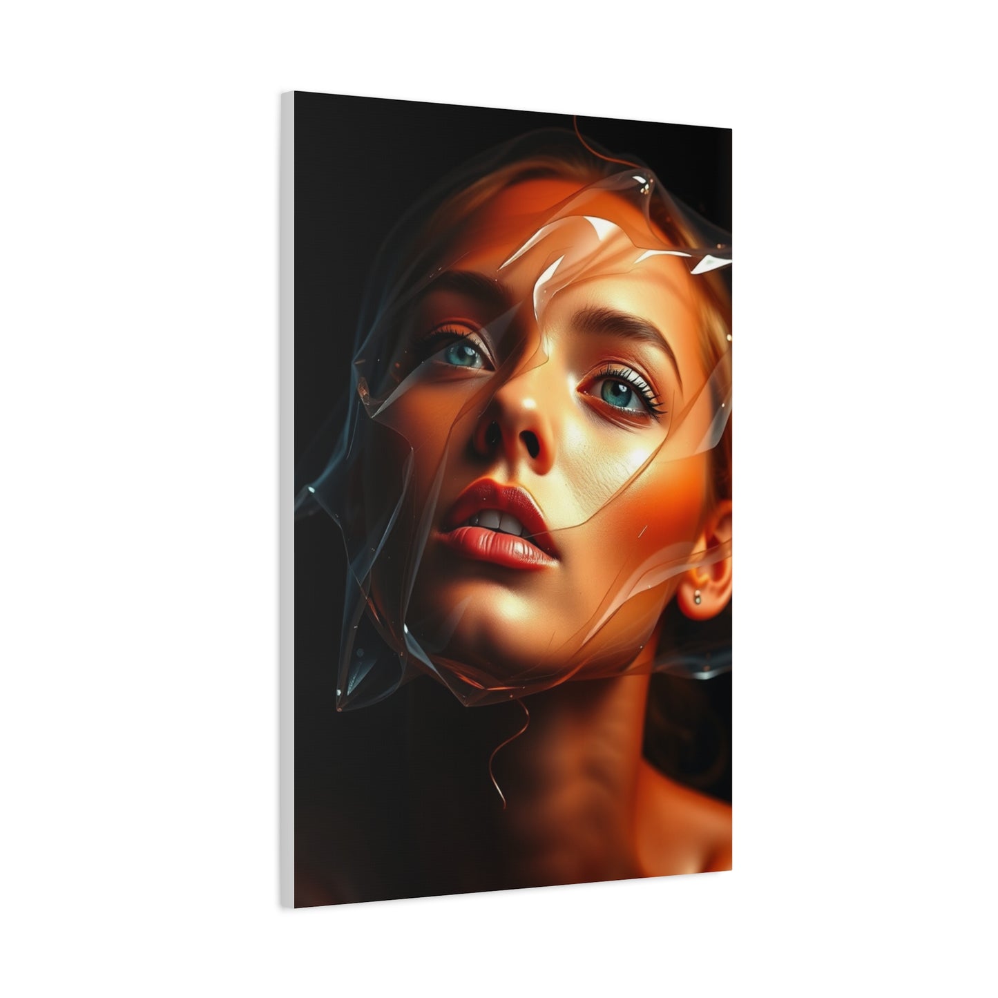 Elite Pop of Orange Art Vision Wall Art & Canvas Print
