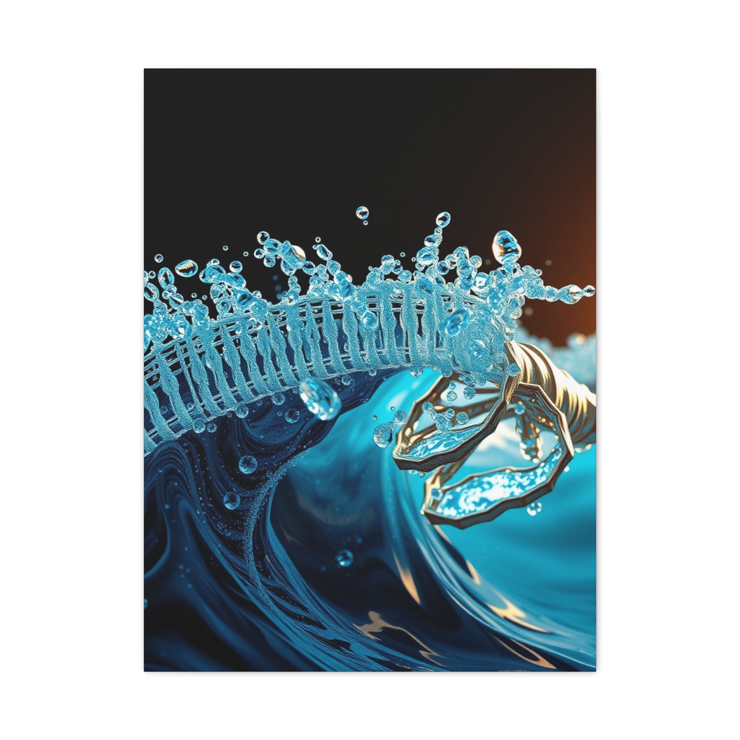 Ethereal Tides Artistry Wall Art & Canvas Print