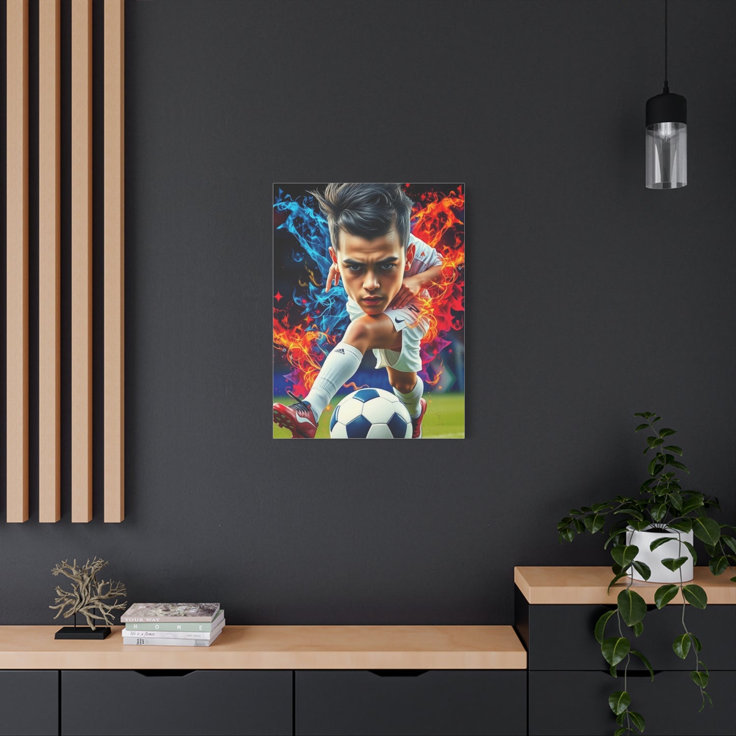 Elite Soccer Art Vision Wall Art & Canvas Print