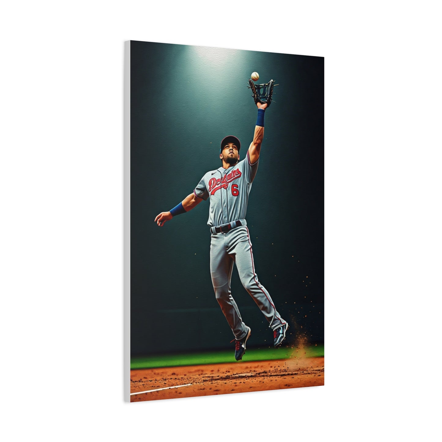 Outfield Catch Spotlight Glory Wall Art & Canvas Prints